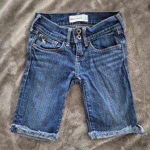 Abercrombie & Fitch Kids Distressed Blue Jeans